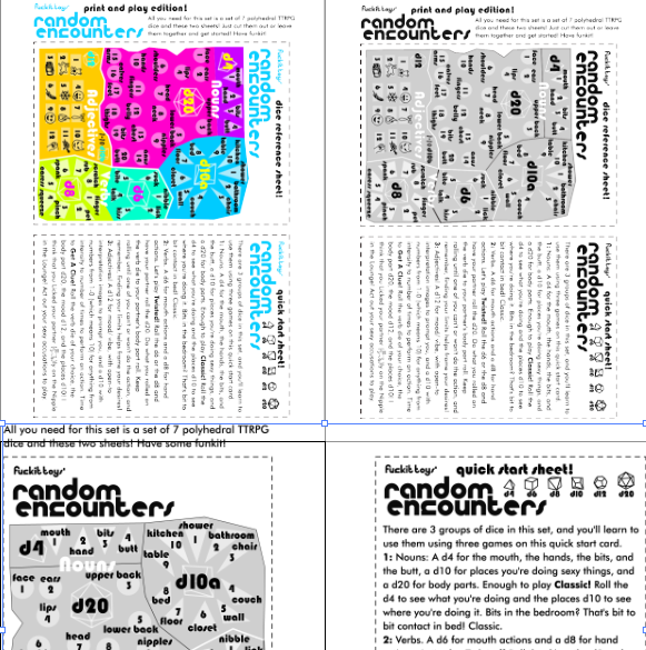 Random Encounters Print & Play