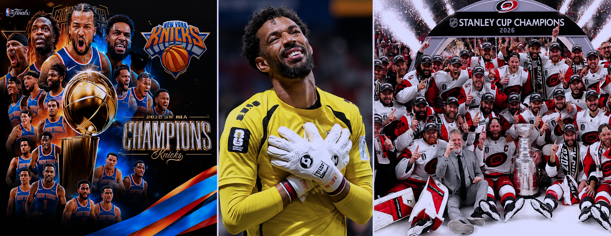 Knicks, Hurricanes, and Vozinha