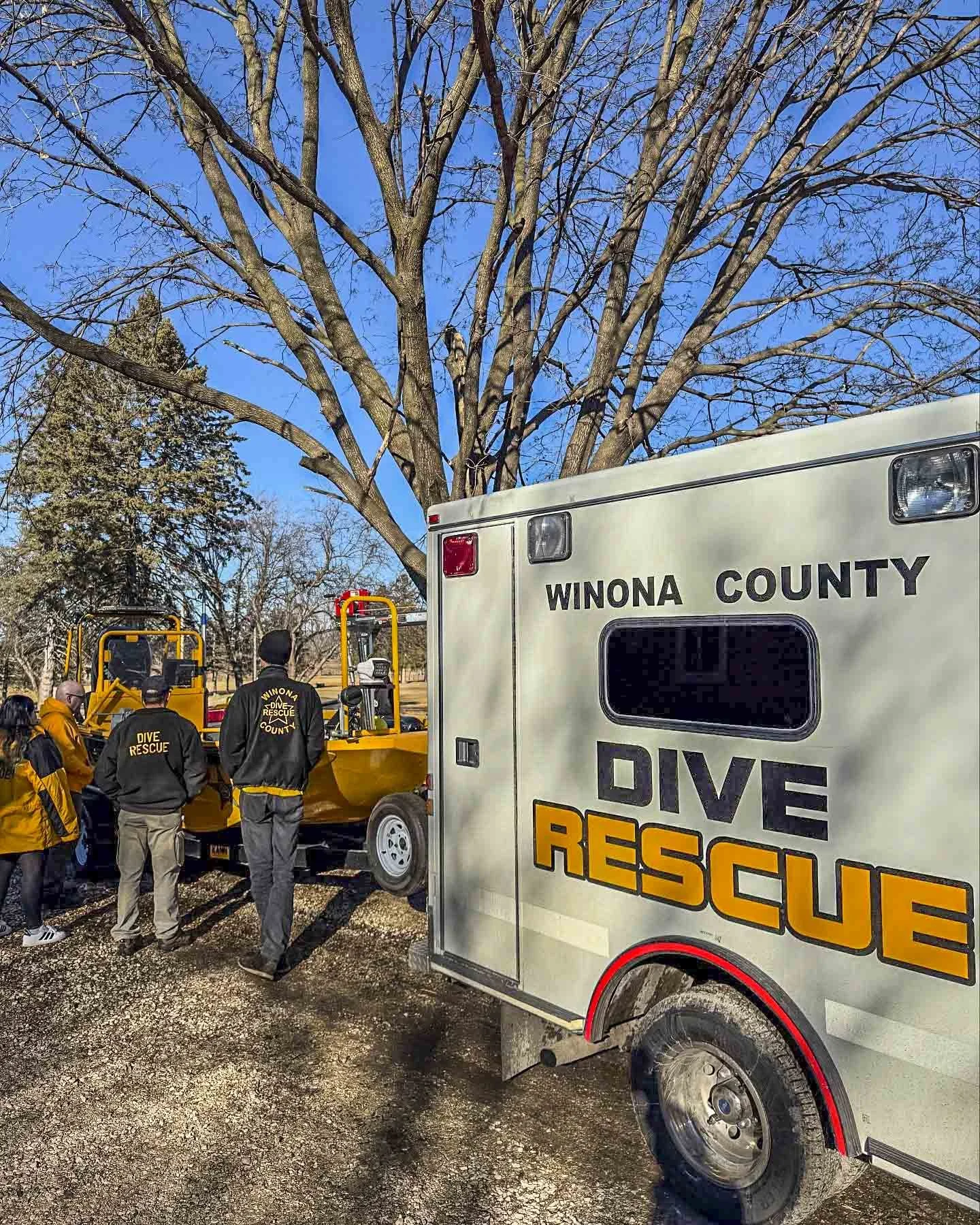 Images from Winona County Dive Rescue Facebook group