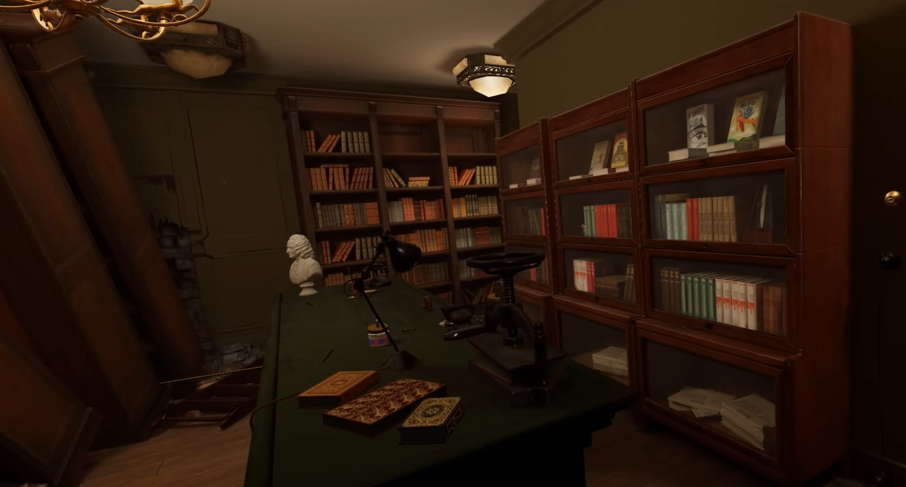 Screenshot of Bookstore in Belle Du Coin level