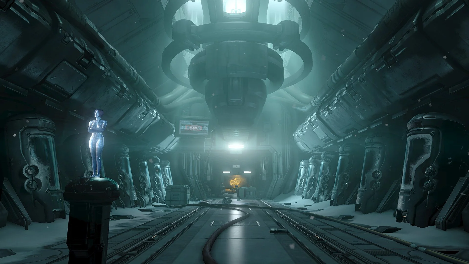 Screenshot from the Halo 4 Mission Dawn.