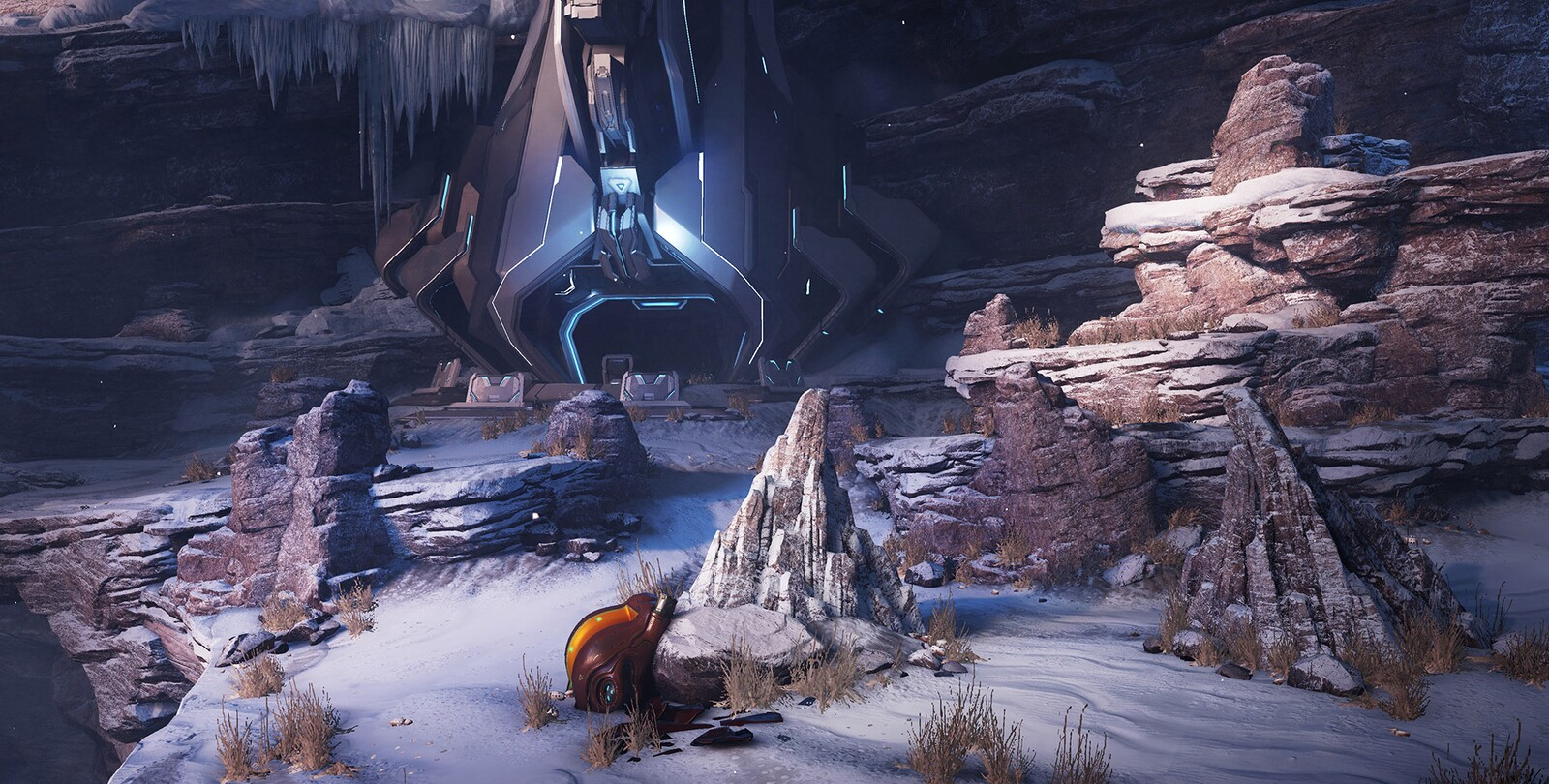 Screenshot from the Halo 5 Mission Osiris.