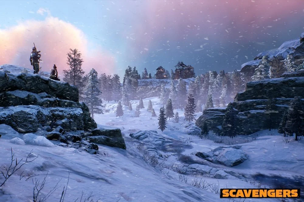 Screenshot of Cascade Springs in the Game Scavengers