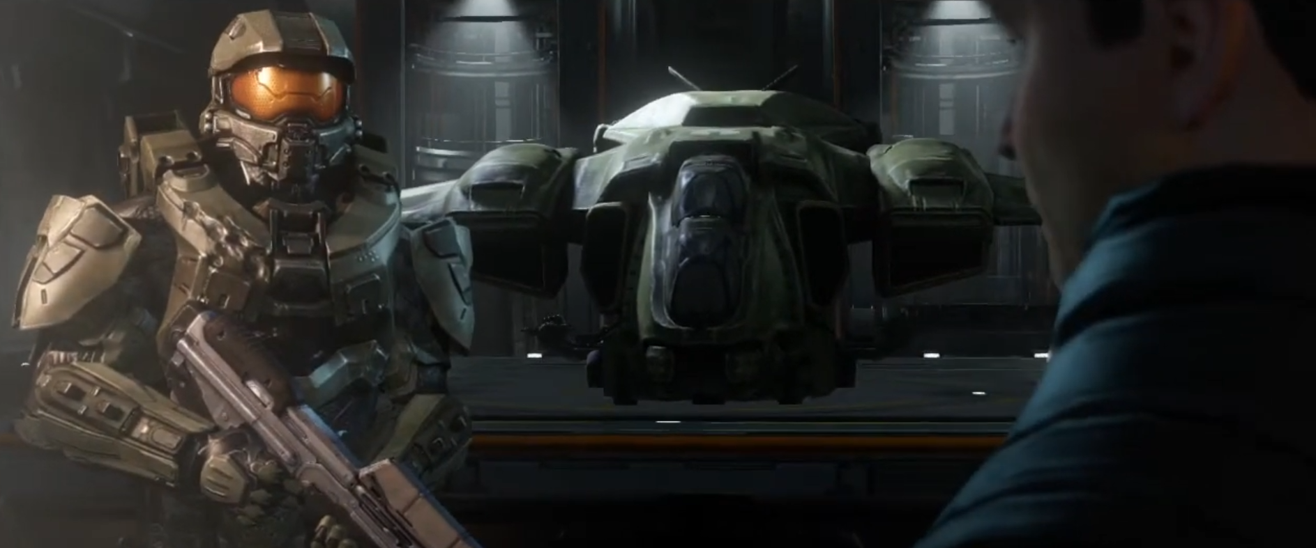 Screenshot from the Halo 4 Mission Shutdown.