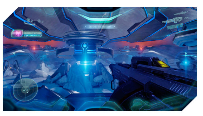 Screenshot of Combat in Cryptum Arena.