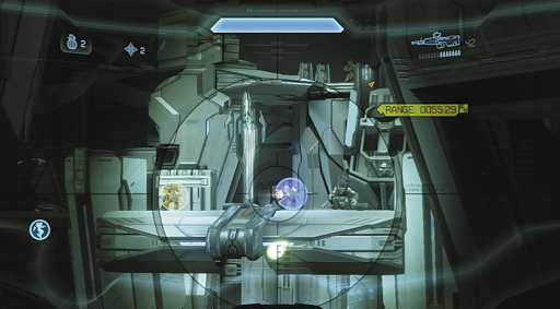 Screenshot from the Halo 4 Mission Shutdown.