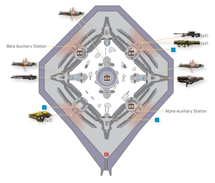 Top Down Image of the Cryptum Arena