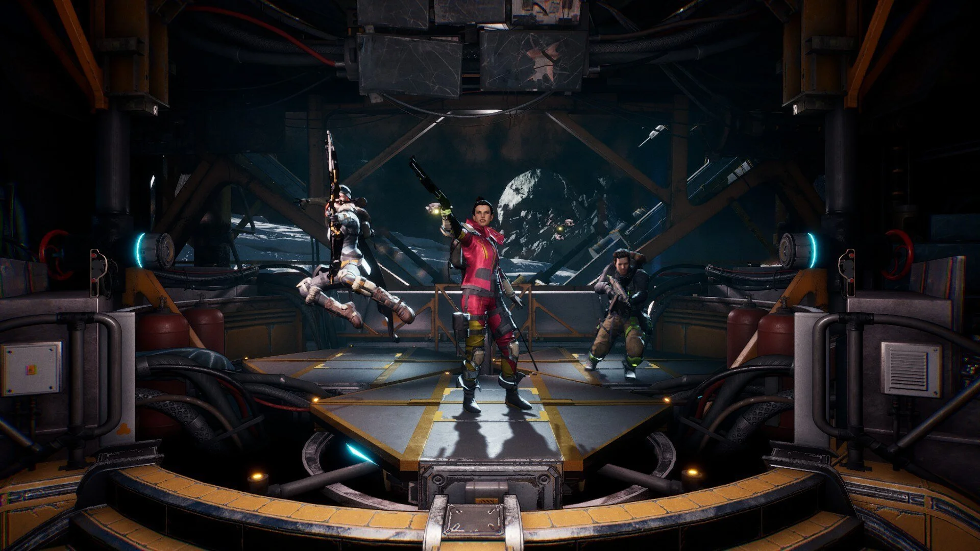 Screenshot of Main menu in Scavengers.