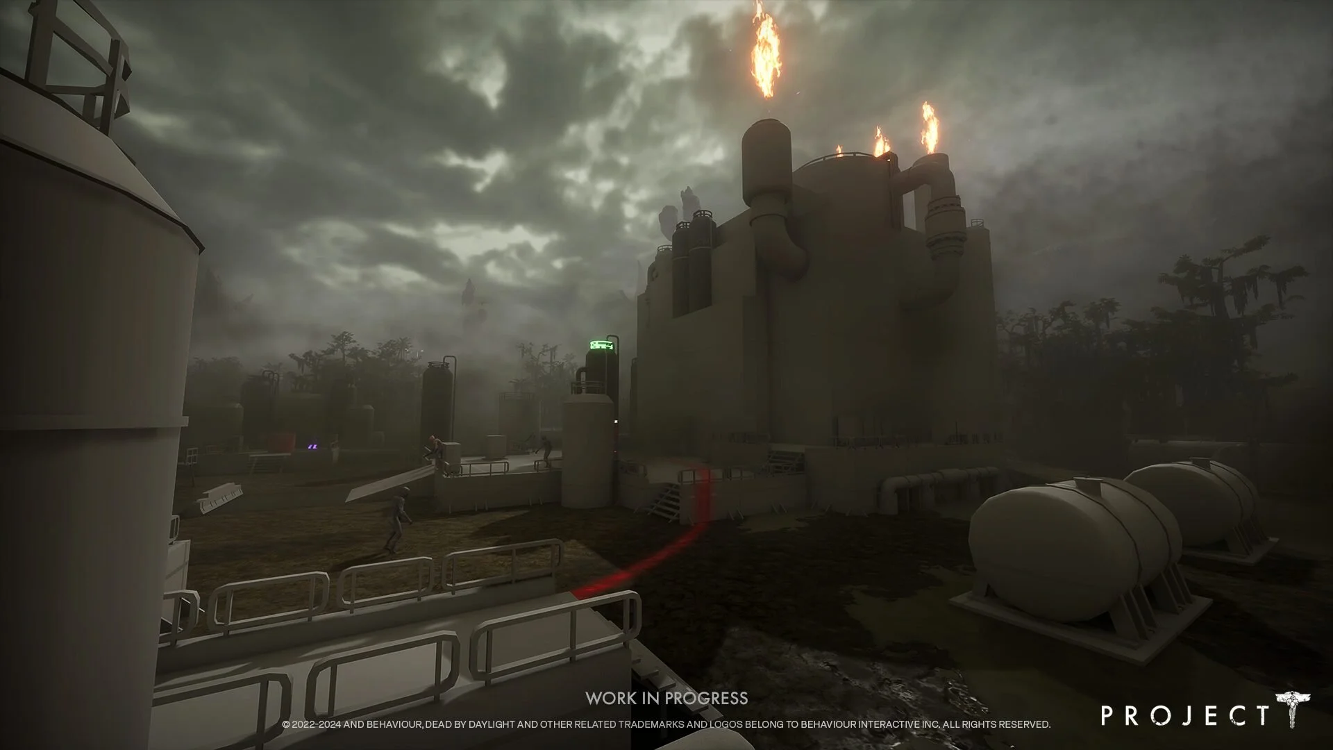 Image of the refinery encounter from Midwinter Entertainments Project T.