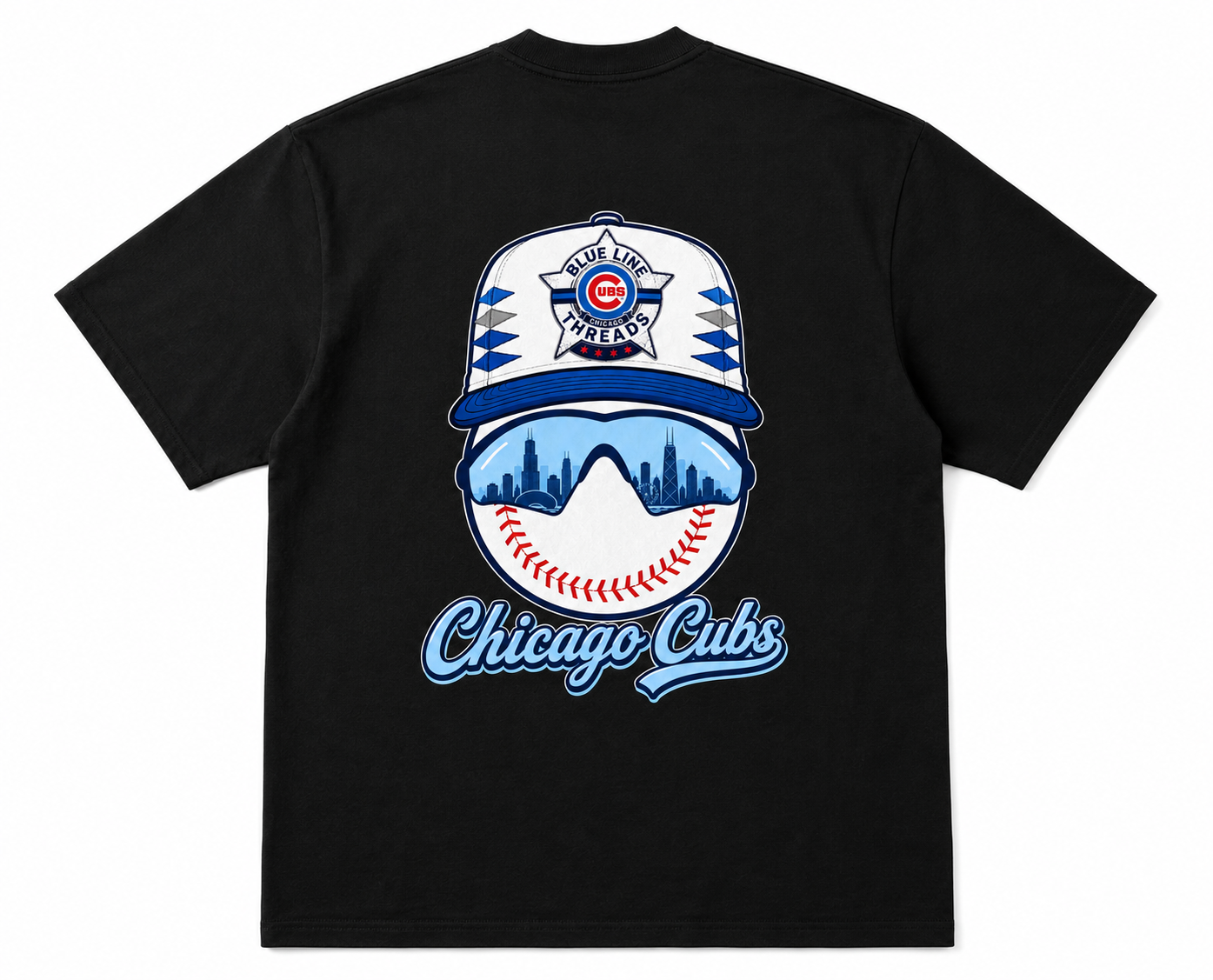 Cubs Baseball Tee
