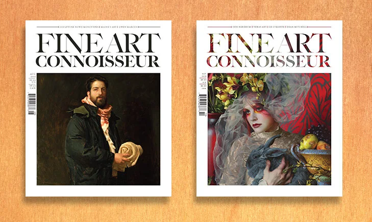  FINE ART CONNOISSEUR    magazine covers 