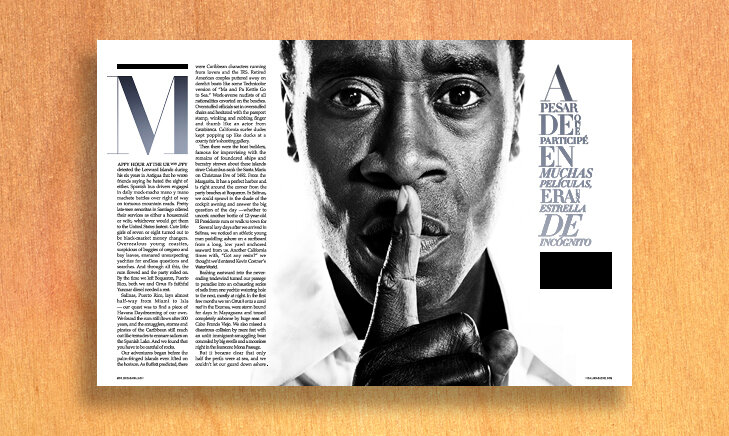  UNO      magazine spread 