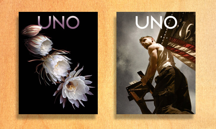  UNO      magazine covers 