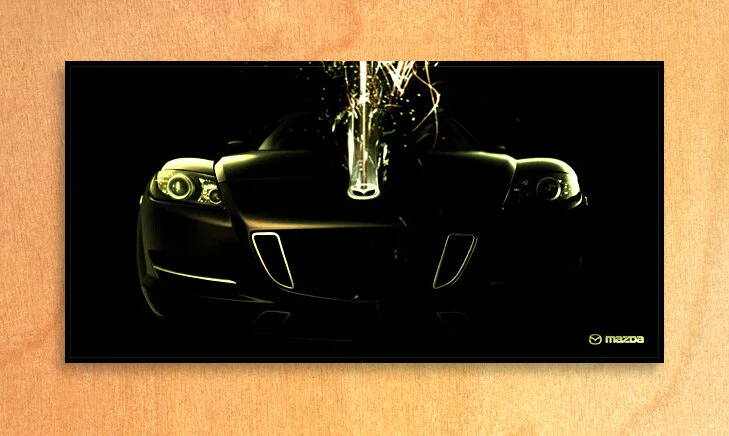                                                                             MAZDA     ad campaign  