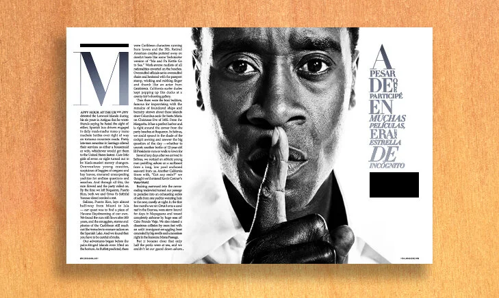  UNO      magazine spread 