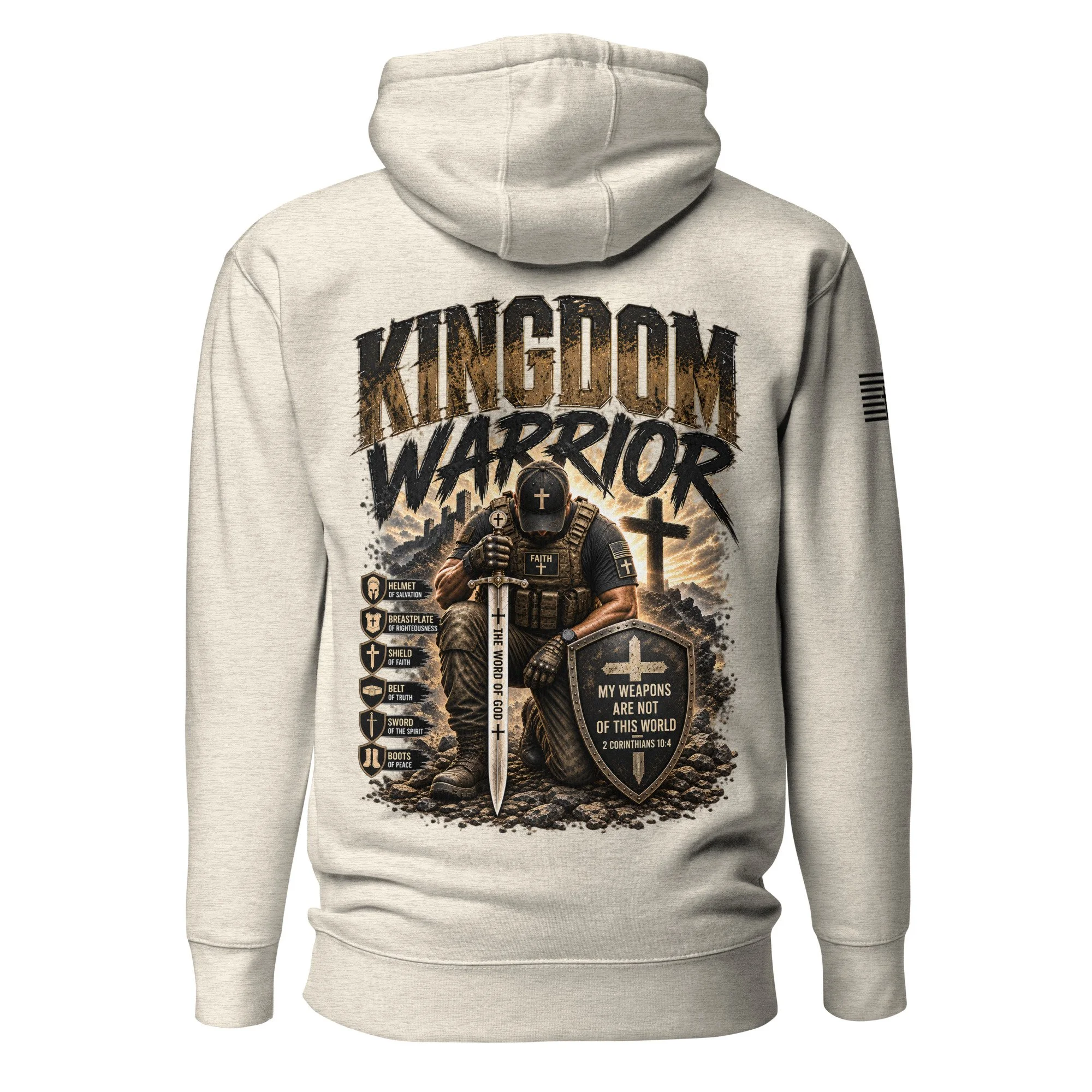 2 Corinthians 10:4 (Kingdom Warrior) Unisex Hoodie