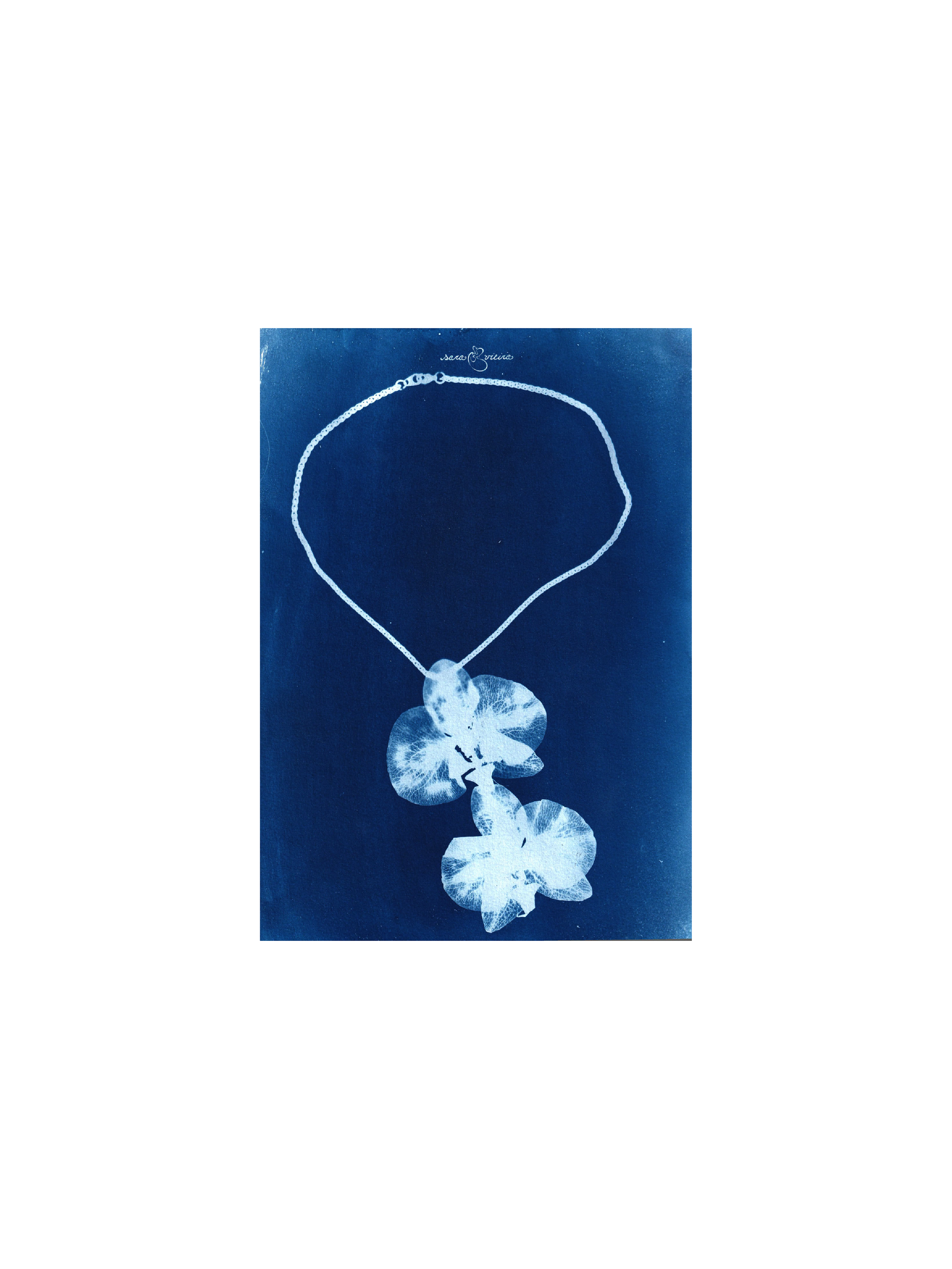 orchid necklace