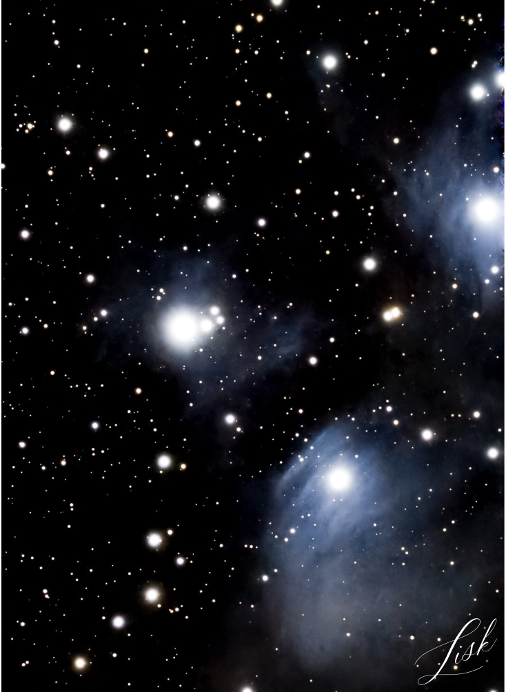 Pleiades Star Cluster (M45)