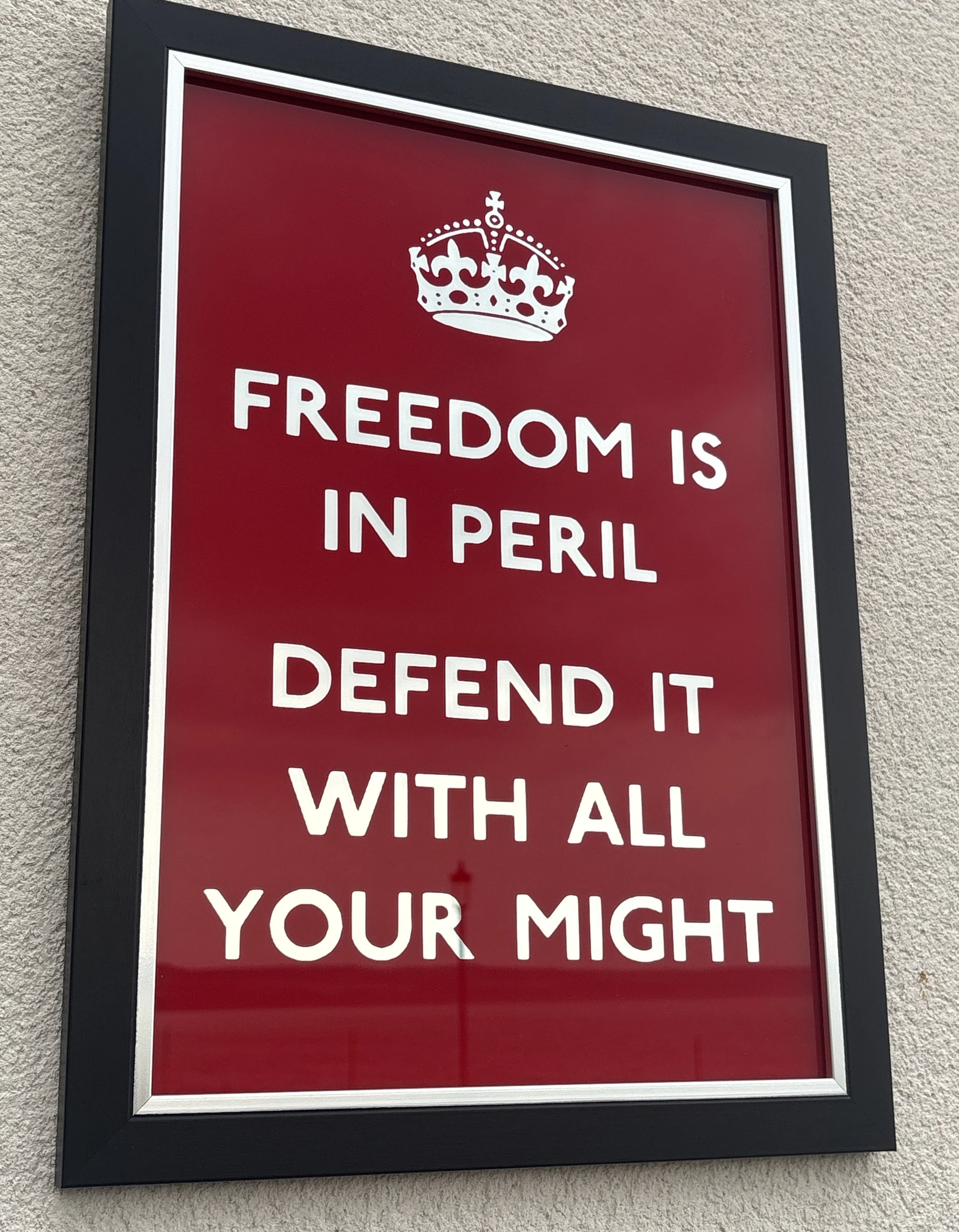 Freedom is in Peril