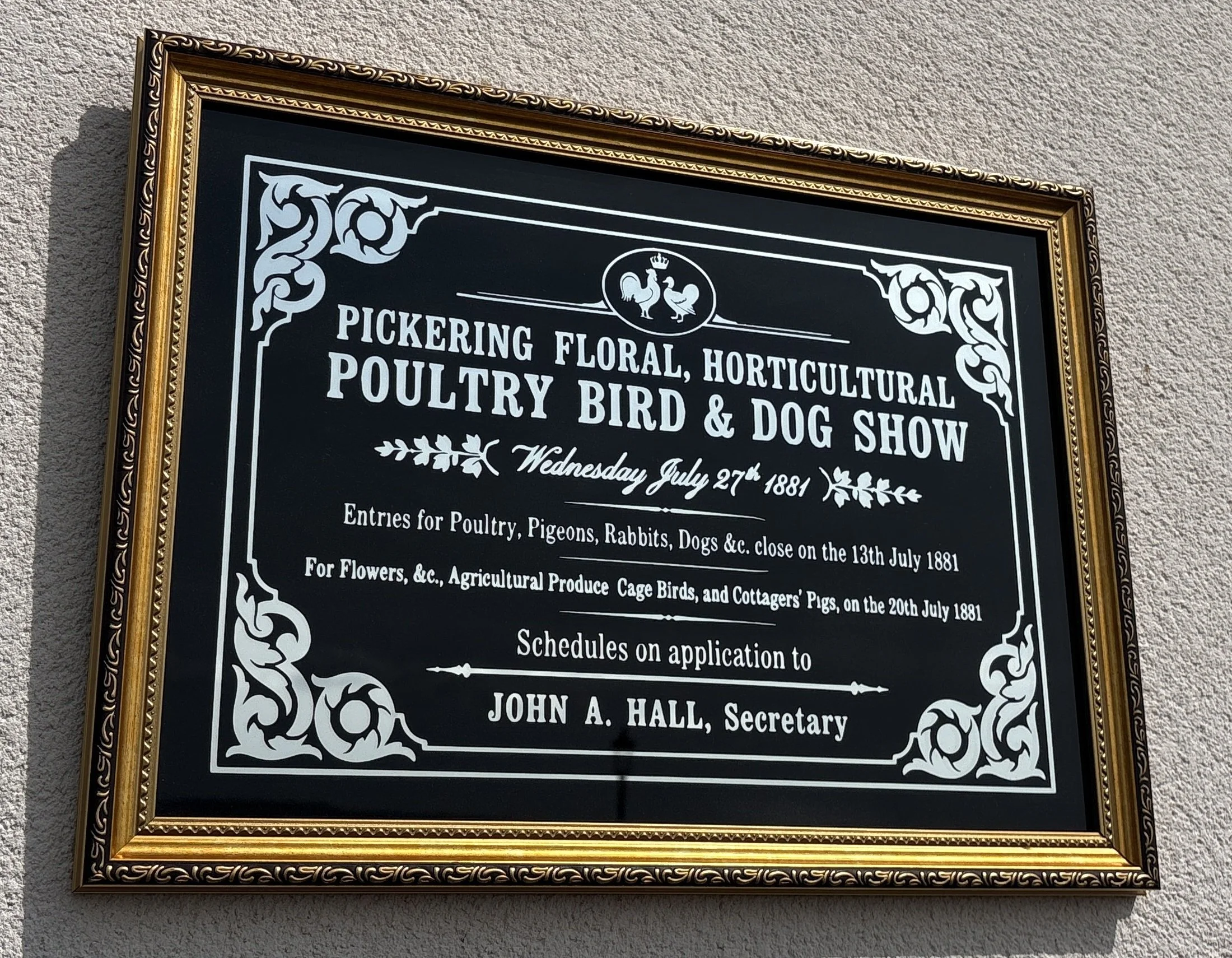 Pickering Show of 1881
