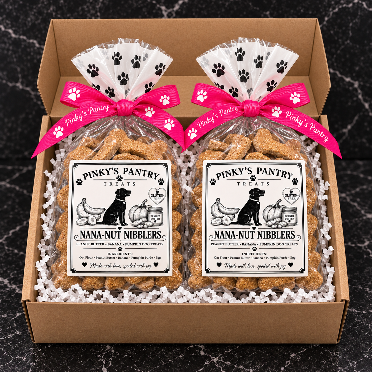 Pinky’s Two-Bag Treat Box