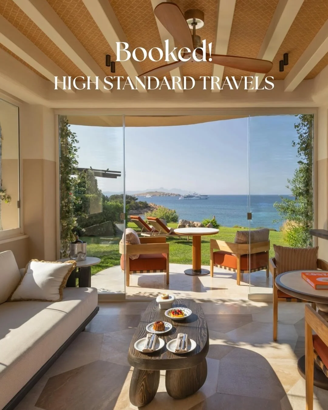 Just booked a two-week Italian escape for a couple at the legendary @hotelpitrizza in Sardinia this September✨ 

From quiet mornings overlooking the iconic granite pool to sunset aperitivos, exceptional dining, and discovering the intentional luxury 