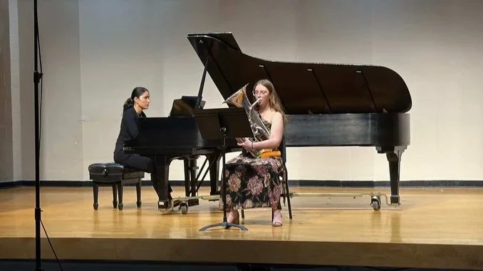 This past Sunday our junior member, Emily Corliss, had an amazing recital!  The performance featured accompanied, unaccompanied and the Chicken Sandwhich quartet!

Emily now moves on to preparing for her senior recital! 

#euphonium #womeninmusic #uc