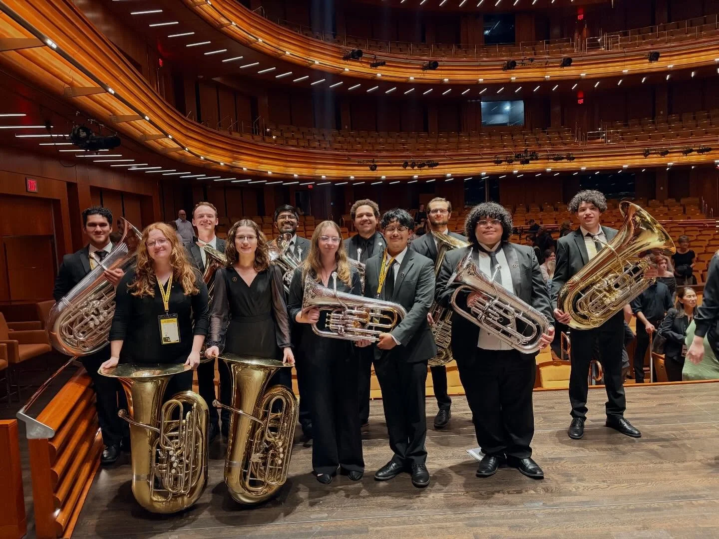 These past few days our Tubanauts have performed in a few events for UCF Celebrates the arts! 

The Symphonic band and Wind Ensemble performed an Amazing concert last night! 

The Concert band and Students with Exceptionalities class performed their 