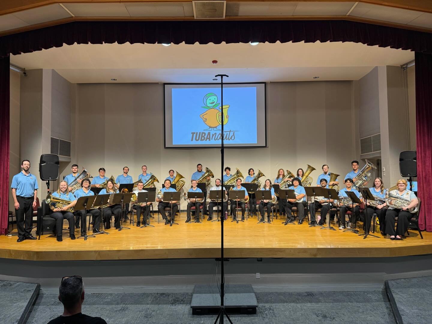 Awesome concert this past Thursday!! The evening was filled with tuba and euphonium greatness! 

Jospeh Negron and Cooper Konarski premiered their own respective pieces and they were amazing!! 

Keep an eye out for upcoming recitals from our studio m
