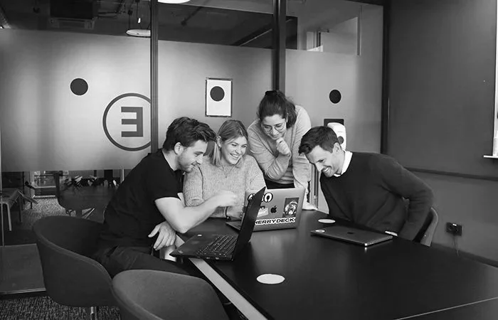 Creative professionals collaborating on branding, content creation, website design, and digital marketing strategies for personal brands and creative businesses.