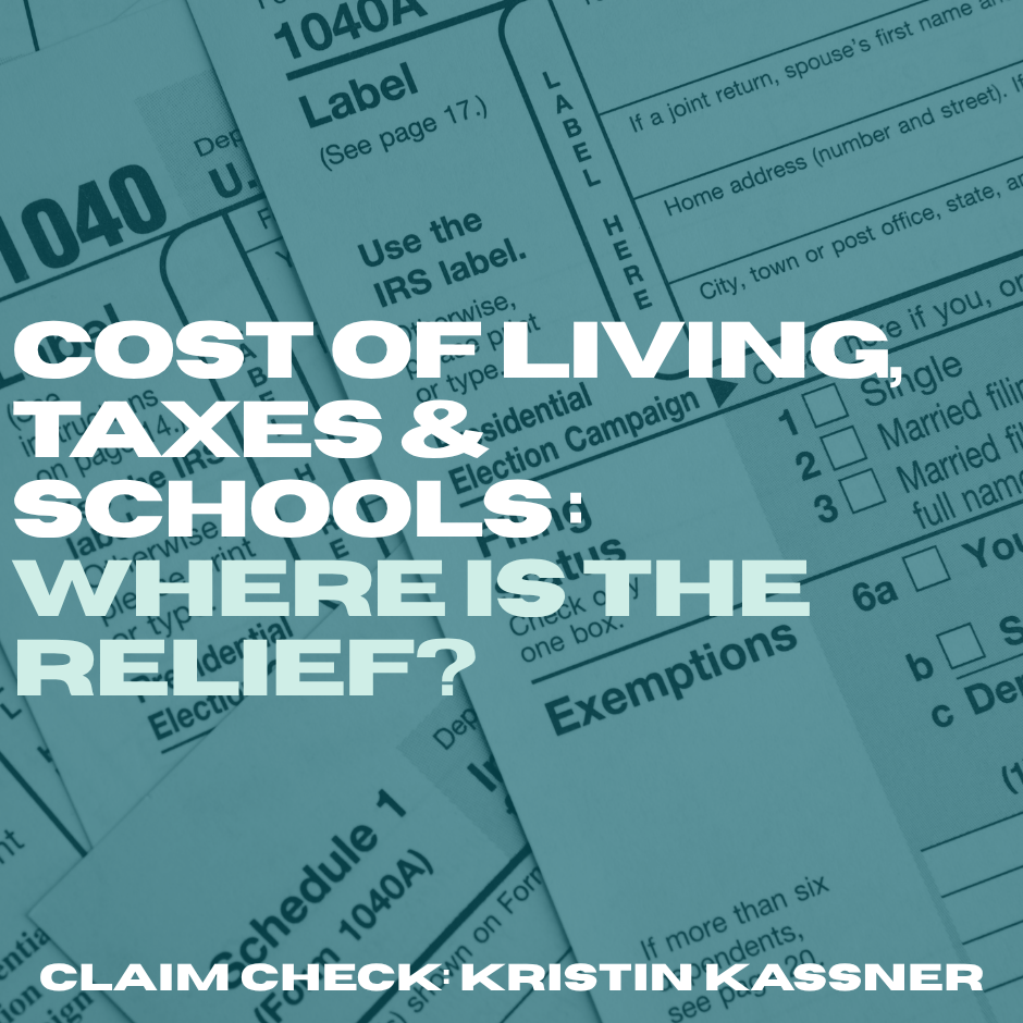 Cost of Living, Taxes & Schools