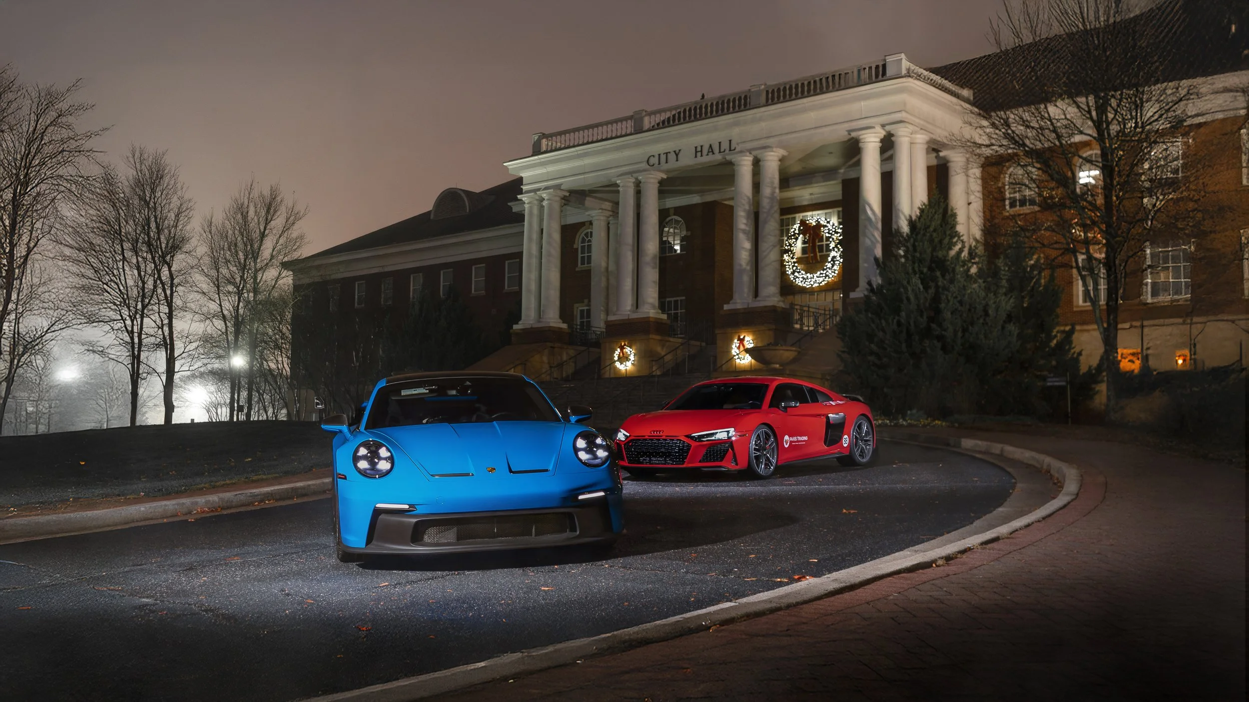 Porsche 911 GT3 with Audi R8: His and Hers