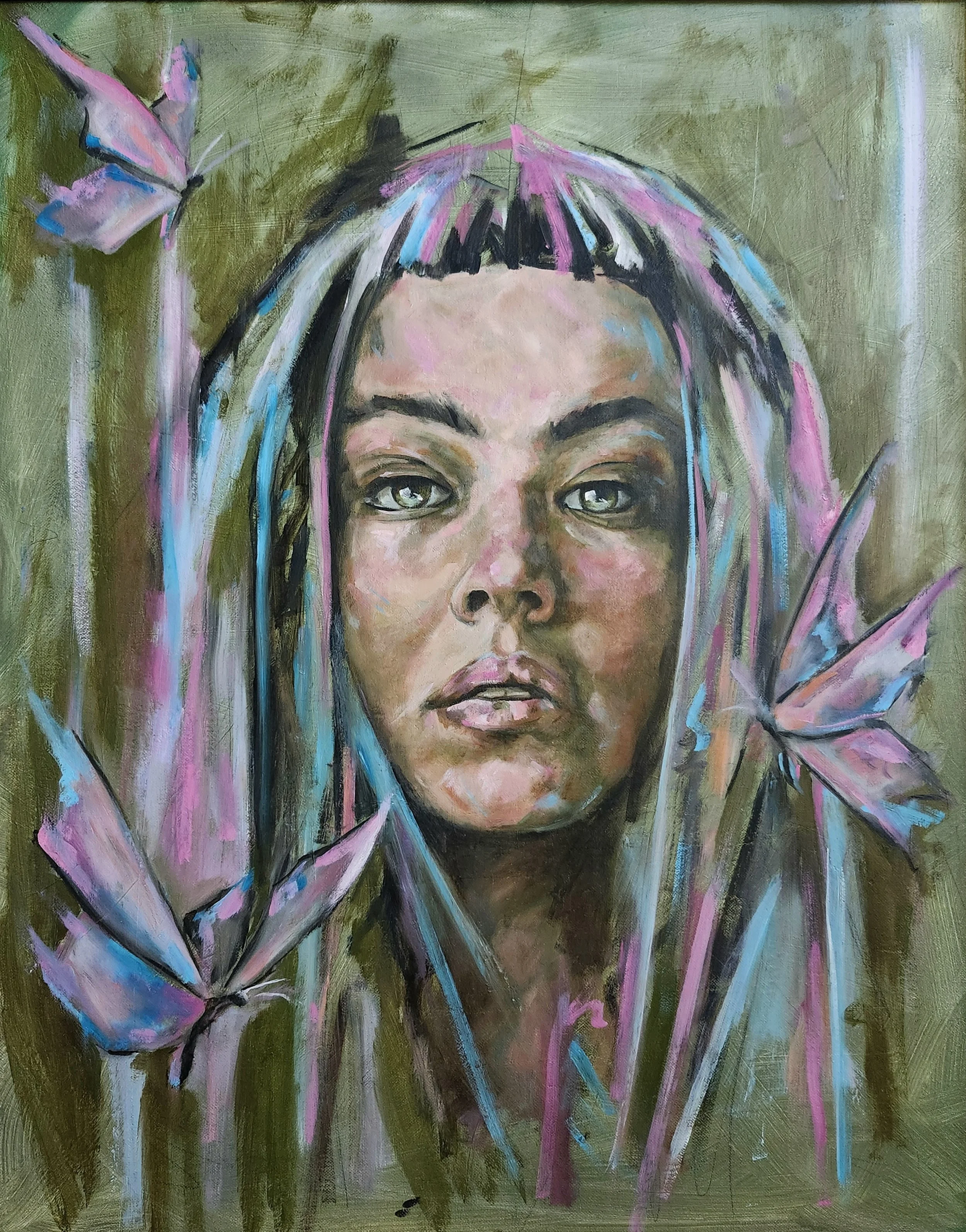 FLUTTER
24x30 oil on canvas