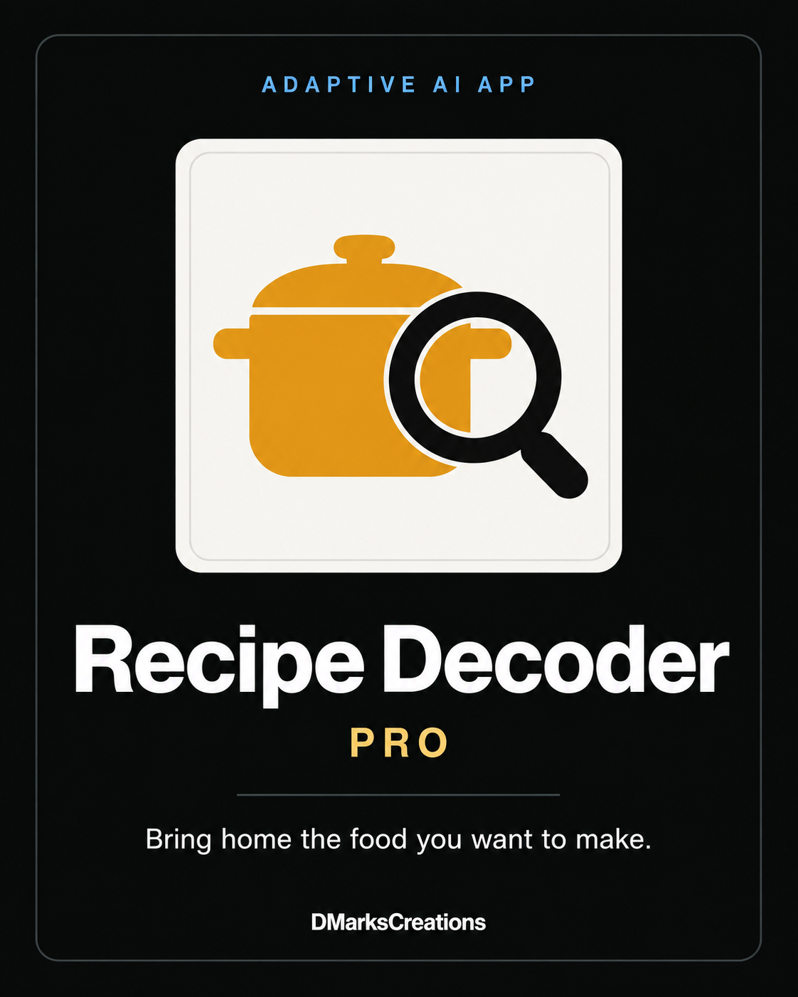 Recipe Decoder Pro
