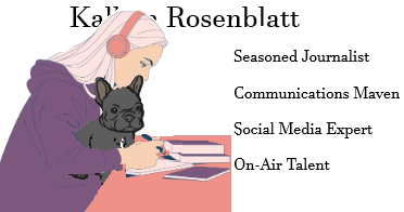 Kalhan Rosenblatt: Culture Journalist, Social Media Expert, Communications Maven