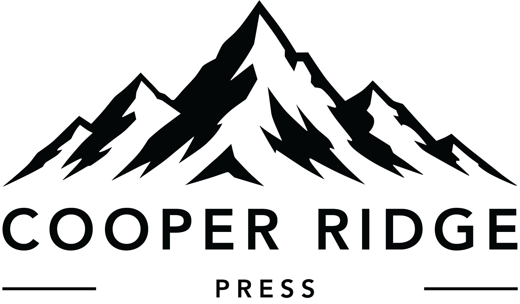 Cooper Ridge Press logo featuring stylized mountain peaks above the publisher name.