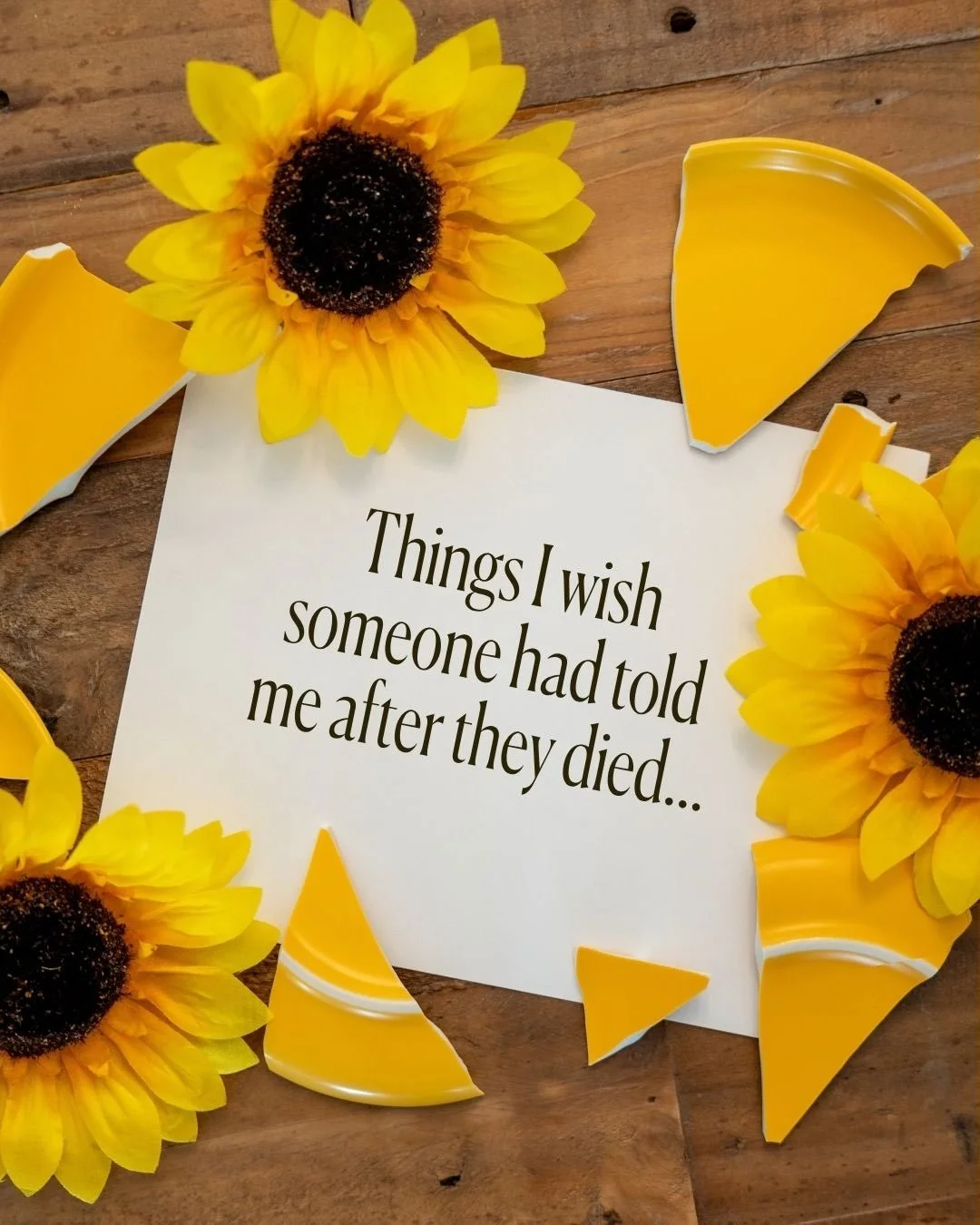 I would love to hear what you wish someone had told you after a loved one died 💛 I have so many more to add myself! 

Comment GROW to book a breakthrough call🌻