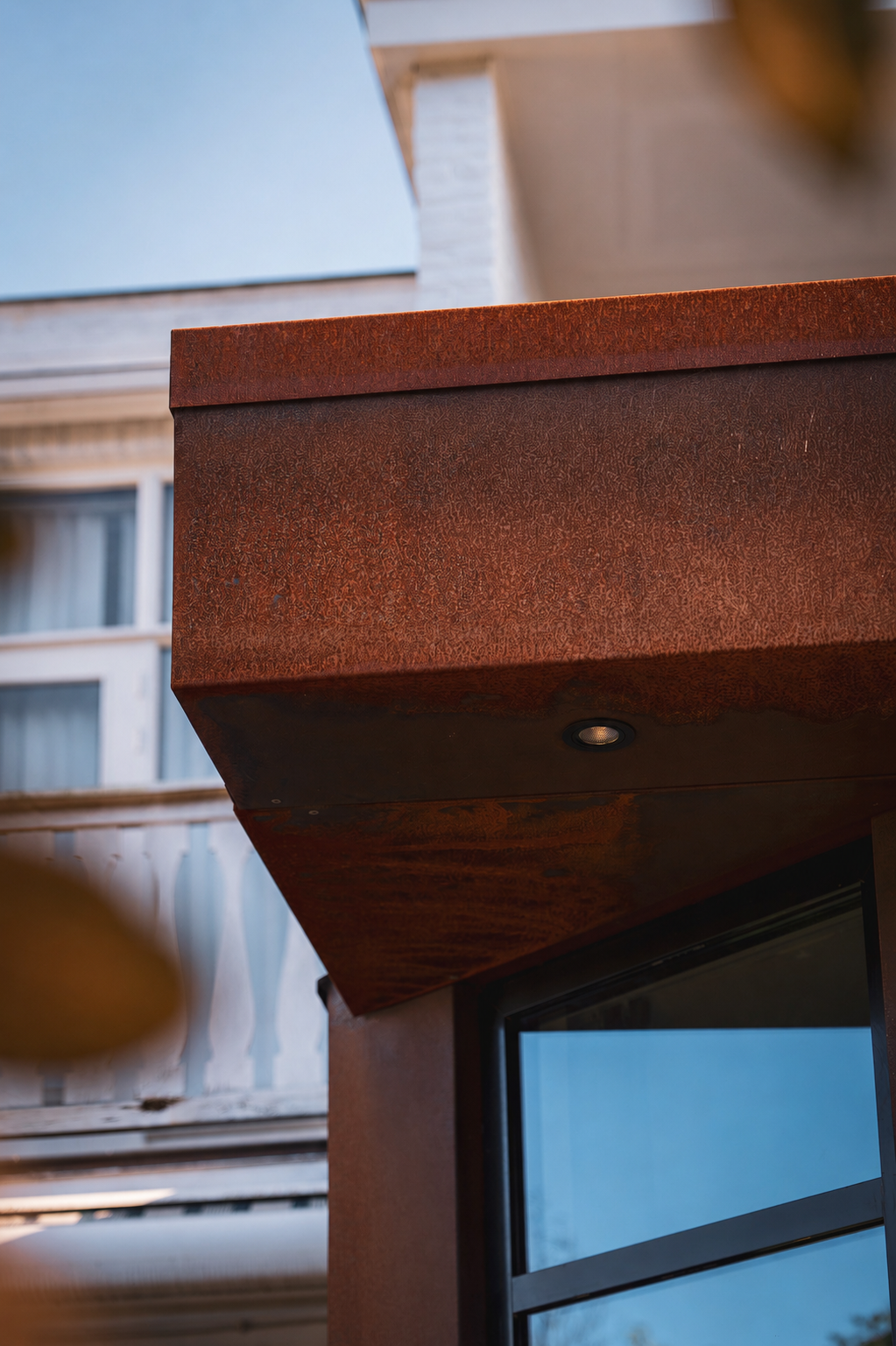 THE CORTEN STEEL EXTENSION