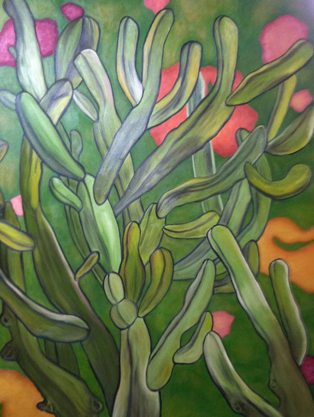 Cactus, 2012 / Oil on canvas / 36 x 48 in