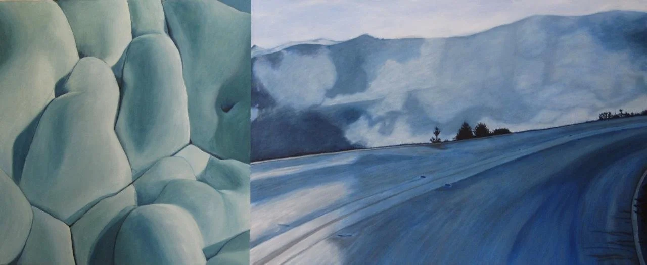 For Keith, 2010 / Oil on canvas / 72 x 29.5 in