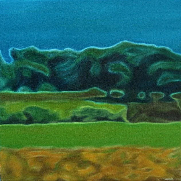 South Creek Ranch #2, 2005 / Oil on canvas / 12 x 12 in.
