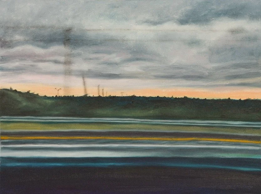 From Dallas to Marfa #1, 2005 / Oil on canvas / 14 x 11 in.
