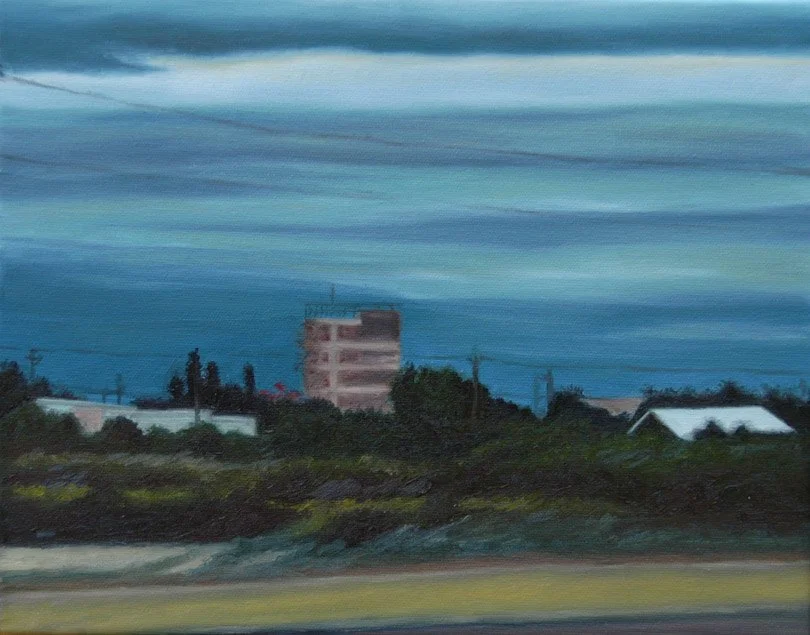 From Dallas to Marfa #2, 2005 / Oil on canvas / 14 x 11 in.