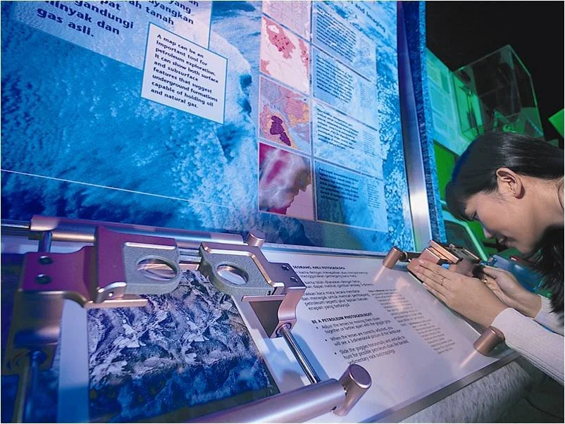 The overarching goal was to put visitors into the shoes of the workers, scientists, and engineers who do the work in the lab and in the field.