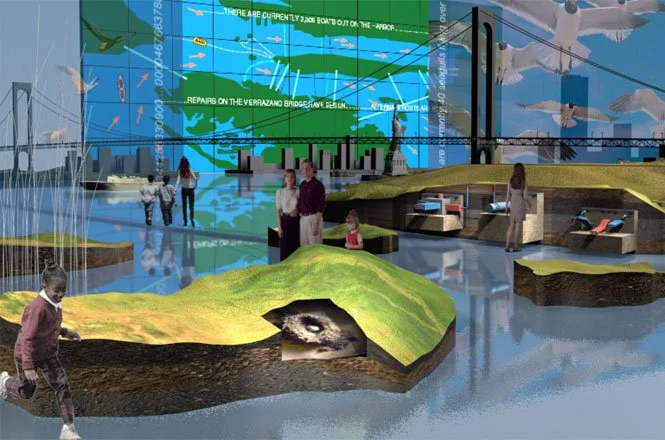 Waterways exhibit at the Staten Island Institute for Arts & Sciences Discovery Center.