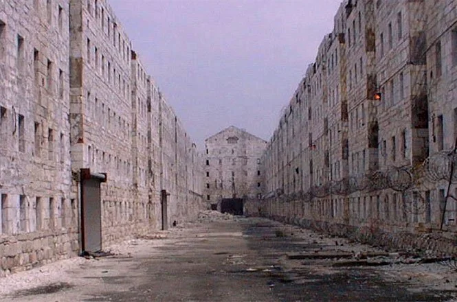 Sing Sing Prison Cellblock.