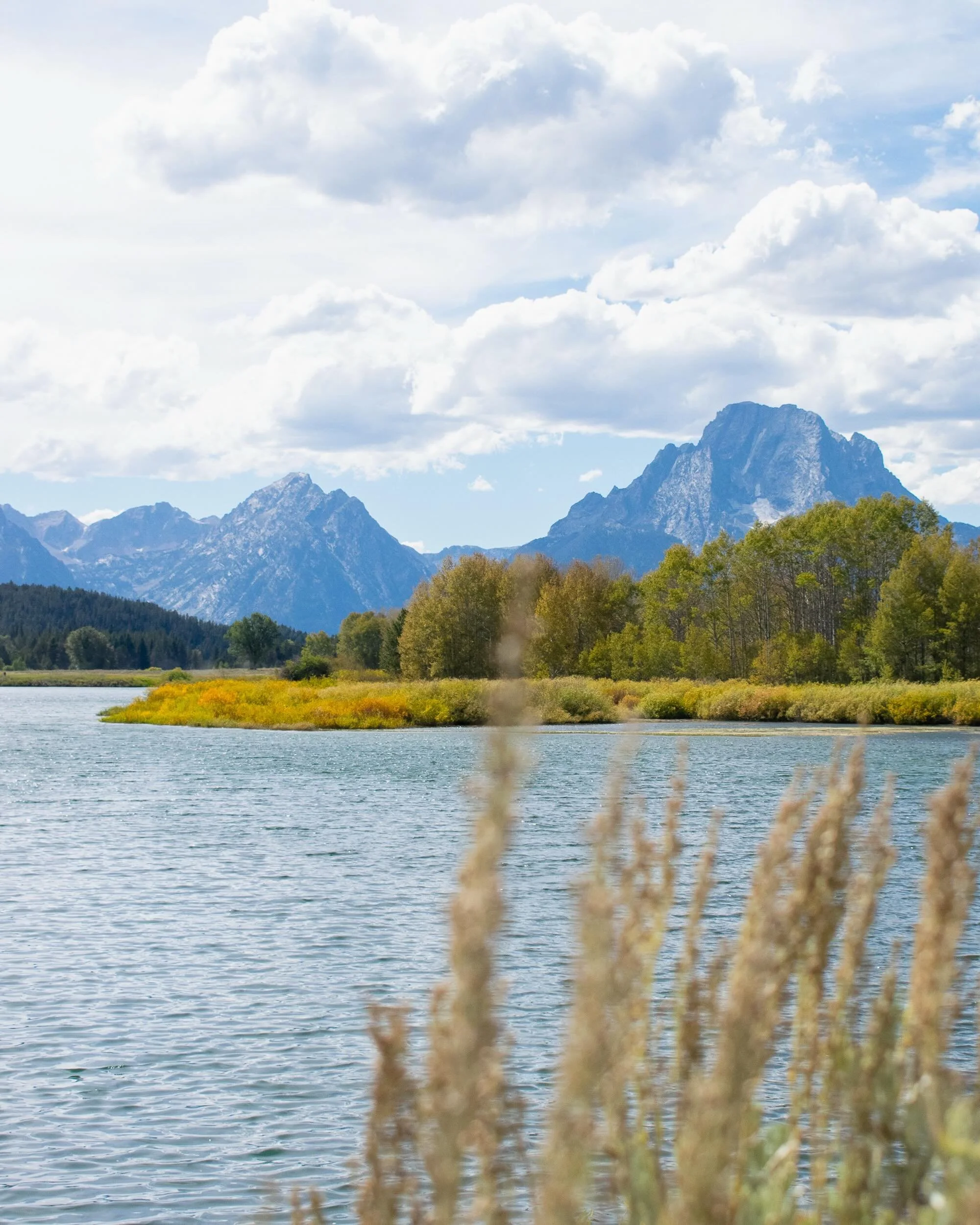 A Labor Day weekend well spent in Wyoming! Oxbow Bend was so gorgeous, but really anywhere you go, and any time of day, it&rsquo;s magic. Morning was my favorite: you could see dozens of stars twinkling, then watch the Tetons blush with pink at sunri