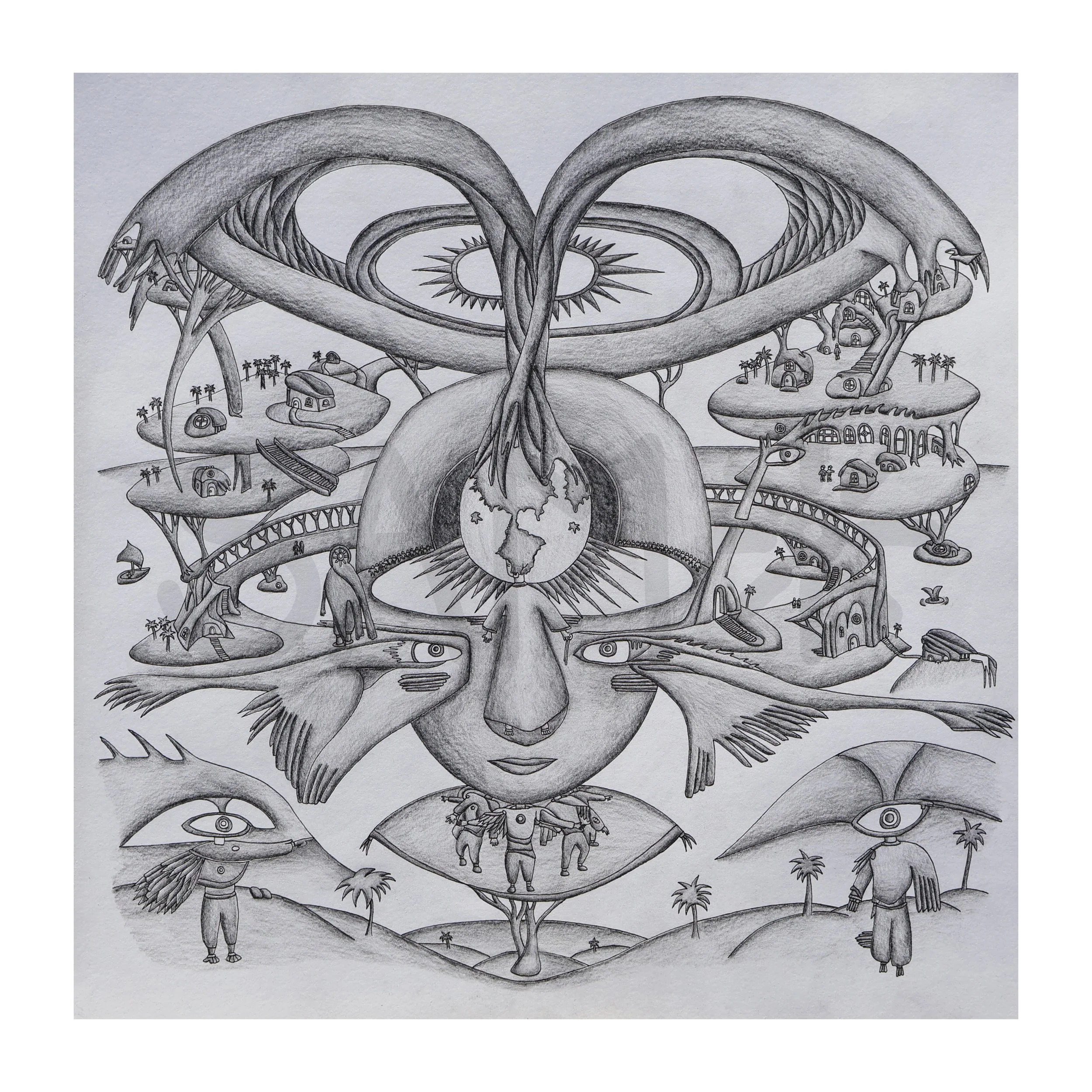 "Me, We" print