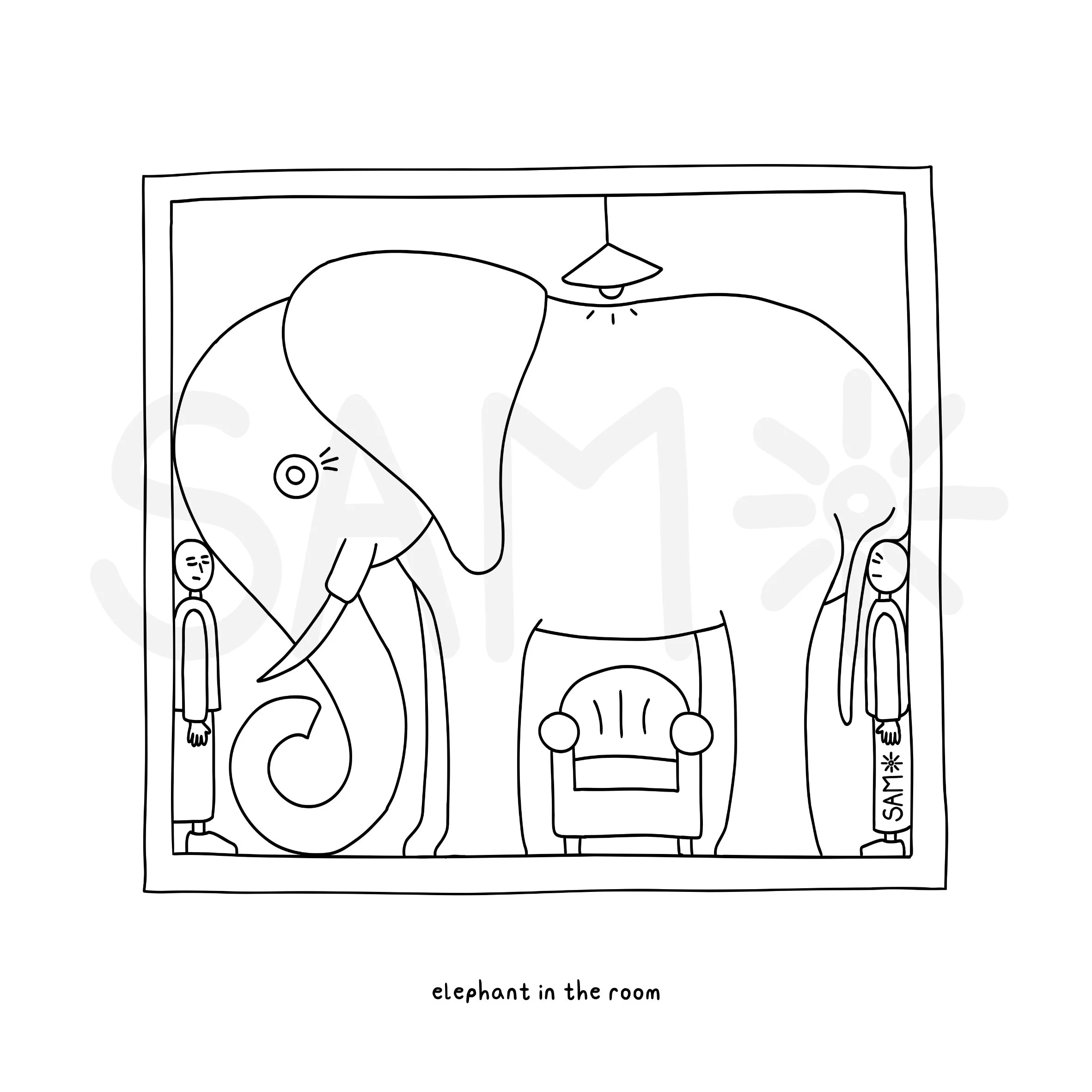 elephant in the room