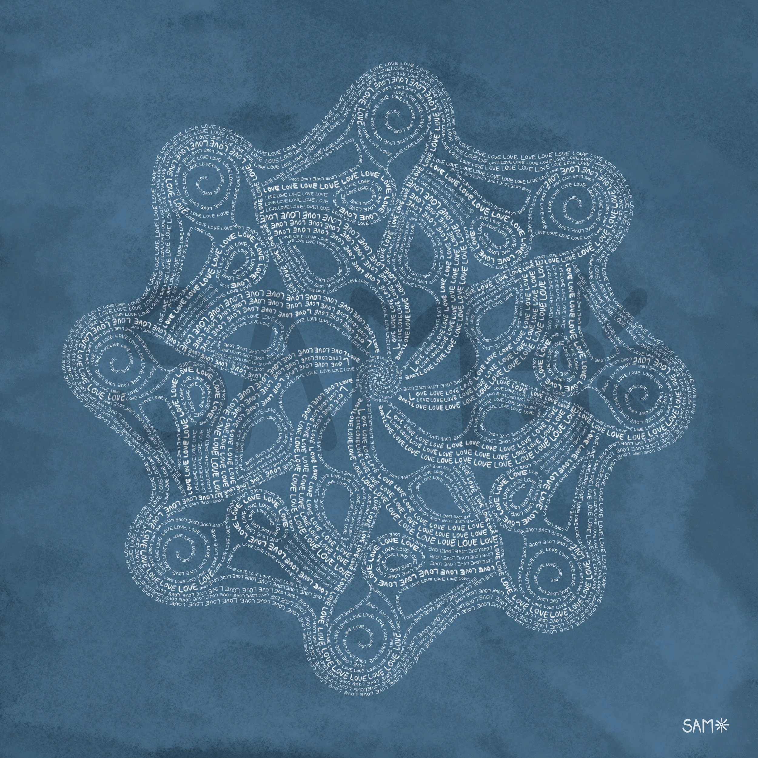 "Love" Mandala